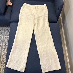 J.Crew linen pants size 2.